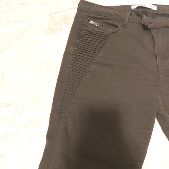 Zara skinny Y2K pants size 6 - Picture 6 of 8